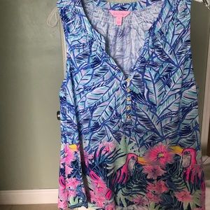Lilly Pulitzer Essie tank size medium